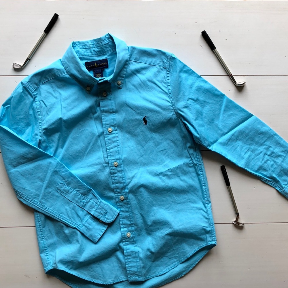 NWOT!! Ralph Lauren Polo Blue Oxford